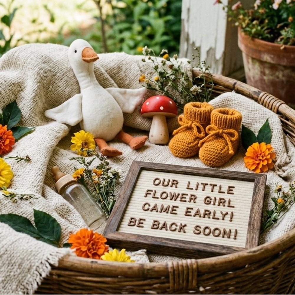 Baby Announcement 🤎